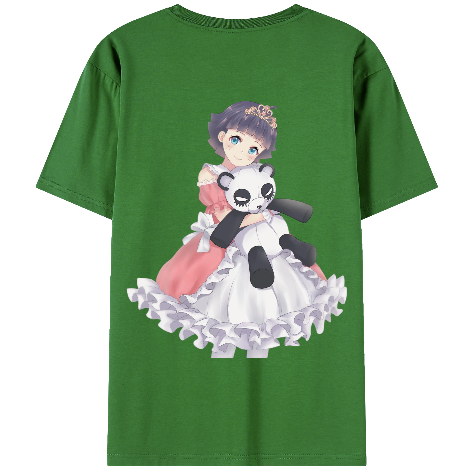 （画像用） NARUTO -ナルト- うずまき ヒマワリ Uzumaki Himawari レディース半袖Tシャツ(バックプリント)